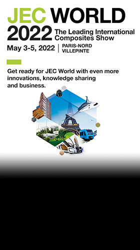 出展2022年JEC WORLD展会 示意图