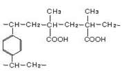 Methacrylic acid-based weakly acidic cation exchange resin