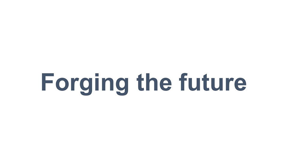 logo: Forging the future