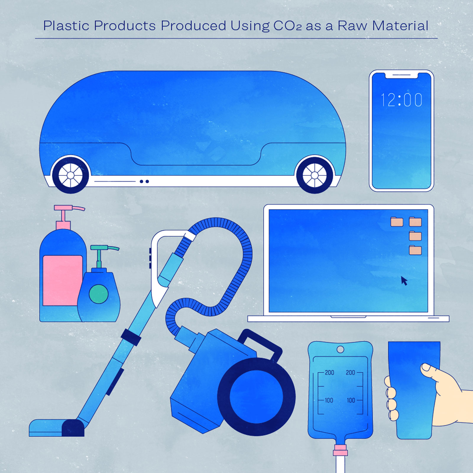 Plastic Product Produced Using CO₂ as a Raw Material