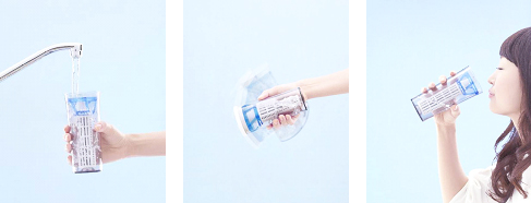 《クリンスイ タンブラー》使用イメージ