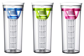 3色展開する《クリンスイ タンブラー》