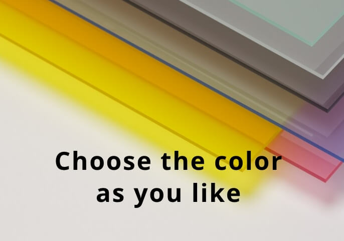 Choose the color as you like:The excellent color development of acrylic resin allows for vivid tones and a wide range of color variations.